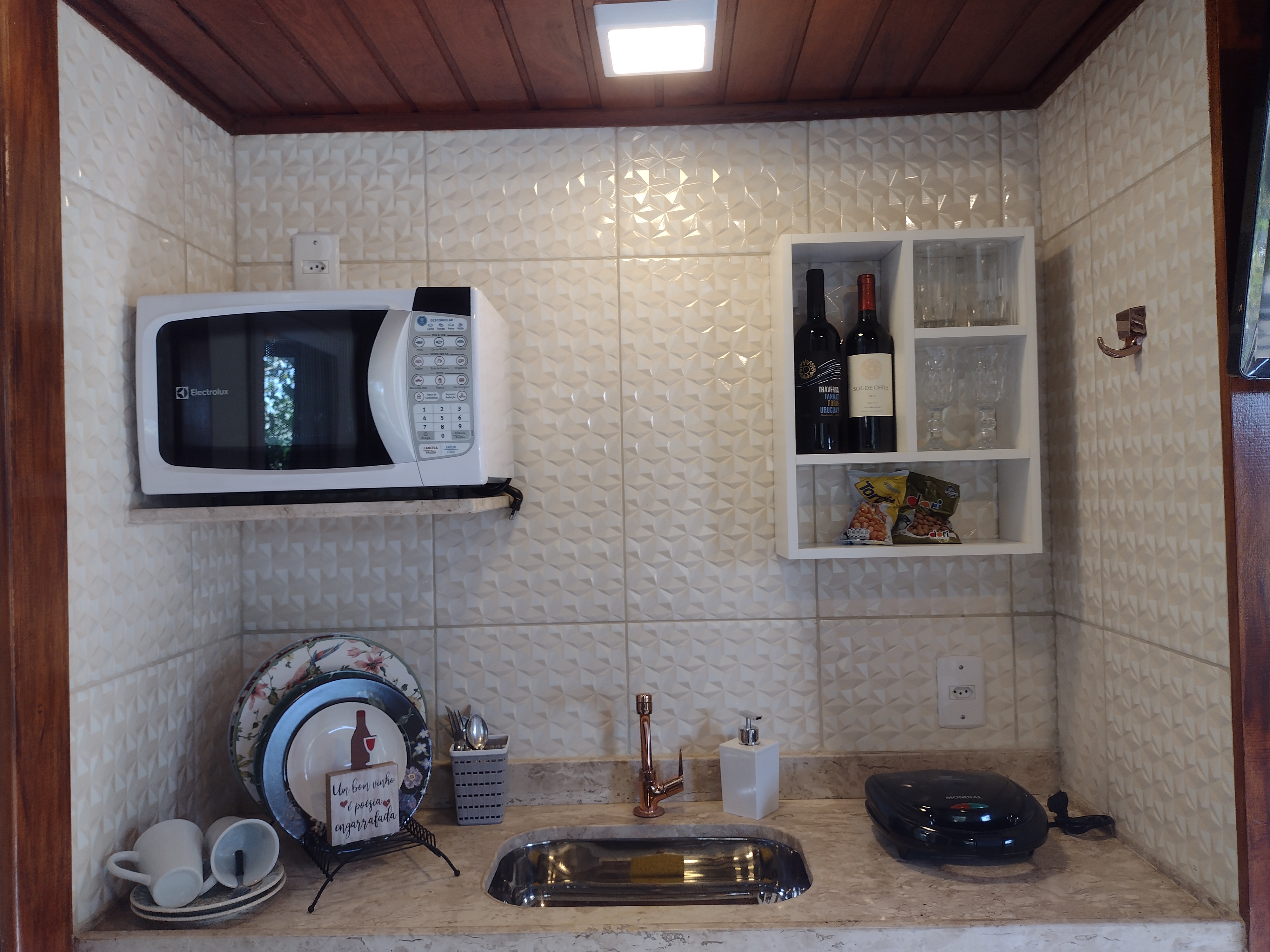 Vista da Suíte 1 da Vila Venina